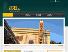 Tablet Screenshot of hotelpucara.com